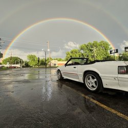 Quickie Mart - Double rainbow with an employees fox body it's a 5.0