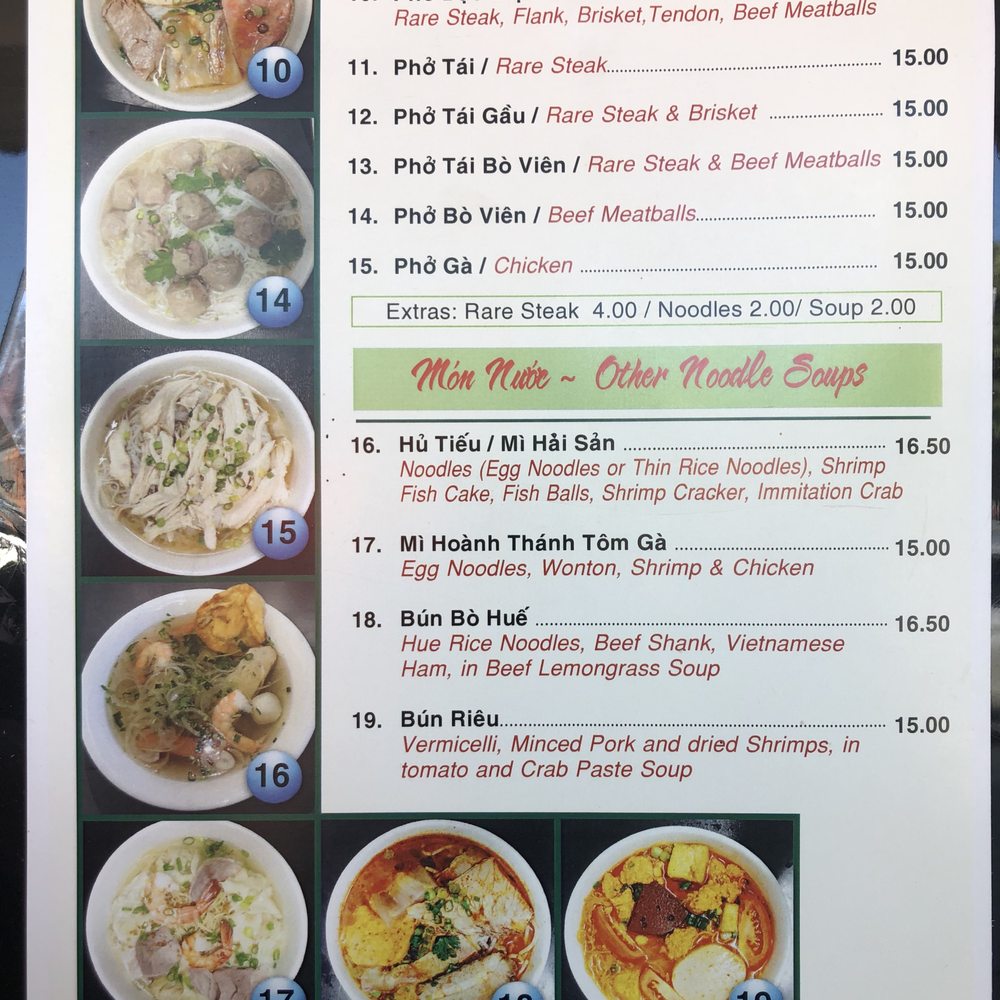 Vietnam House - Menu 6/2022 - Vietnamese Near Me - Alameda, California Vietnam House - Menu 6/2022 - Vietnamese Near Me - Alameda, California