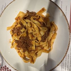 Passatelli l'osteria dei Mariani - Tagliatelle with meat sauce