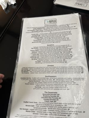 Menu photo 2 Ricks Blue Jay Cafe York, ME Menu photo 2 Ricks Blue Jay Cafe York, ME