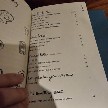 Bar Kabawa - Food menu (the prices are per patty) - Cocktail Bars Near Me - New York, New York Bar Kabawa - Food menu (the prices are per patty) - Cocktail Bars Near Me - New York, New York