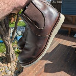 Resoled red wings Resoled red wings