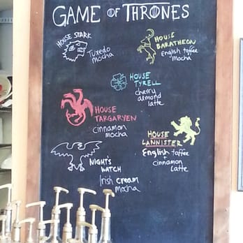 Panama Bay Coffee - Game of Thrones artwork :) - Cafes Near Me - Livermore, California Panama Bay Coffee - Game of Thrones artwork :) - Cafes Near Me - Livermore, California