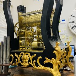 Halim Time & Glass Museum - Organ clock being restore.