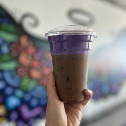 Vita Cane - Ube foam coffee