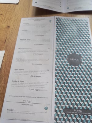 Menu photo 1 Popine Paris, 75 Menu photo 1 Popine Paris, 75