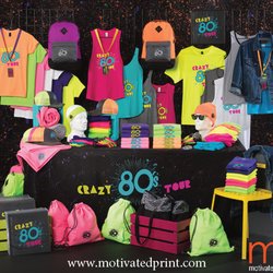Motivated Print - We love the 80's!