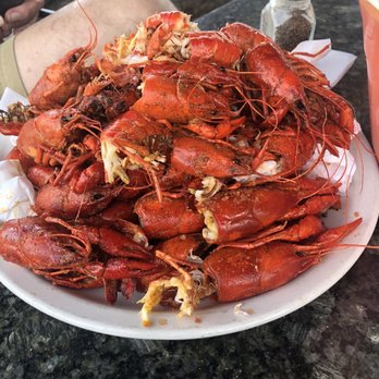 D C's Sports Bar & Steakhouse - Remnants of our 2lbs of boiled crawfish - Seafood Near Me - Eunice, Louisiana D C's Sports Bar & Steakhouse - Remnants of our 2lbs of boiled crawfish - Seafood Near Me - Eunice, Louisiana