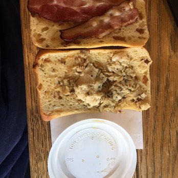 Starbucks - This is Starbucks' "new" chicken and bacon panini. Not worth the $7 they sell it for. - Coffee & Tea Near Me - Middletown, New York Starbucks - This is Starbucks' "new" chicken and bacon panini. Not worth the $7 they sell it for. - Coffee & Tea Near Me - Middletown, New York
