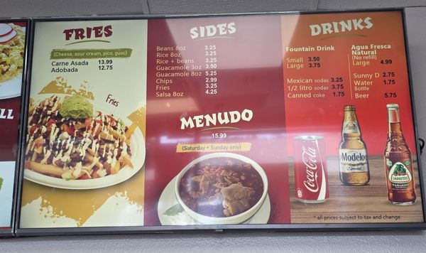 Menu photo 2 Taco's Don Paco Vista, CA Menu photo 2 Taco's Don Paco Vista, CA