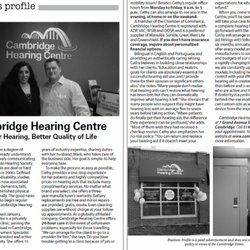 Cambridge Hearing Centre - Cambridge Hearing Centre Business Profile