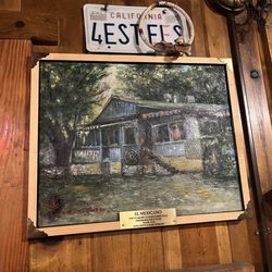 El Mexicano I - Painting of El Mexicano restaurant serving residents for 24 years