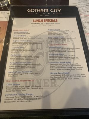 Menu photo 6 Gotham City Diner Ridgefield, NJ Menu photo 6 Gotham City Diner Ridgefield, NJ