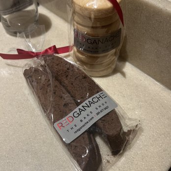 Red Ganache - Chocolate biscotti and shortbread - Bakeries Near Me - Niagara Falls, Ontario