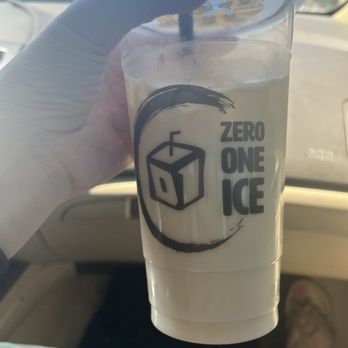 Zero One Ice - Green milk tea - Bubble Tea Near Me - Glendale, Arizona