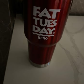 Fat Tuesday - $25 tumbler I believe it is 32 oz we tried the swamp water - Cocktail Bars Near Me - Reno, Nevada