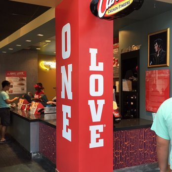 Raising Cane's Chicken Fingers - One Love column and sign - Fast Food Near Me - Clemson, South Carolina Raising Cane's Chicken Fingers - One Love column and sign - Fast Food Near Me - Clemson, South Carolina