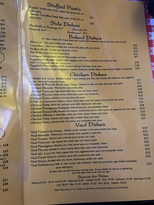 Menu photo 3 Luna Ristorante Venice, FL