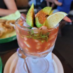 Fish Shack - Large spicy shrimp cocktail
