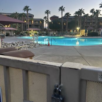 WorldMark Indio - Padlocked the pool closed - Resorts Near Me - Indio, California