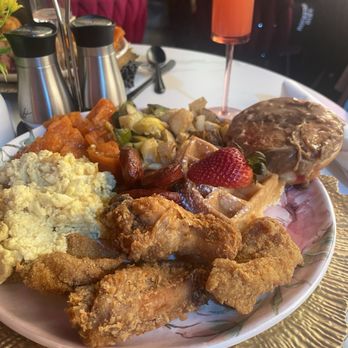 Arden Cafe & Lounge - Buffet with mimosas. - Cafes Near Me - Indianapolis, Indiana