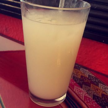 Rincon Criollo Peruvian Grill - Fresco de guanabana tropical drink with very good taste - Peruvian Near Me - Reseda, California Rincon Criollo Peruvian Grill - Fresco de guanabana tropical drink with very good taste - Peruvian Near Me - Reseda, California