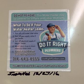 Do It Right Plumbers - Plumbing Near Me - Orange, California Do It Right Plumbers - Plumbing Near Me - Orange, California