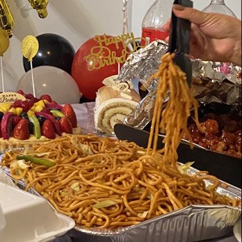Wok on Soto - 2 of 3 party trays. All trays ordered are a  small but full loaded! - Chinese Near Me - Los Angeles, California