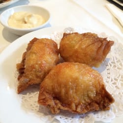 China Palace - The reason why I keep coming back to this place. Deep fried prawn dumplings with the sweet mayo with apricot dip