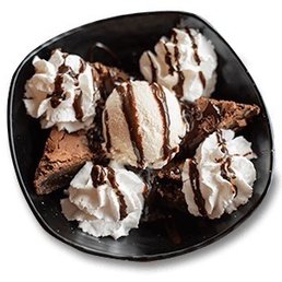 My dessert. So delicious.