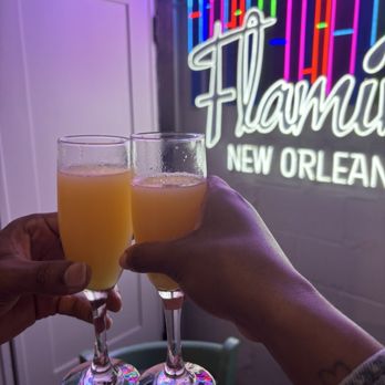 Flamingo A Go Go - Mimosas - New American Near Me - New Orleans, Louisiana Flamingo A Go Go - Mimosas - New American Near Me - New Orleans, Louisiana