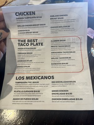 Menu photo 1 Cunado's Restaurant El Paso, TX