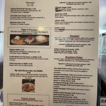 My Cafe - Menu - Breakfast & Brunch Near Me - Kapolei, Hawaii My Cafe - Menu - Breakfast & Brunch Near Me - Kapolei, Hawaii