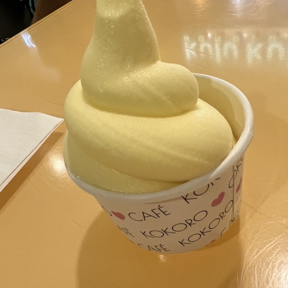 Kokoro Cafe - Small Dole whip (manager gave small cup Dole Whip to make up hollow center) - Desserts Near Me - Honolulu, Hawaii Kokoro Cafe - Small Dole whip (manager gave small cup Dole Whip to make up hollow center) - Desserts Near Me - Honolulu, Hawaii