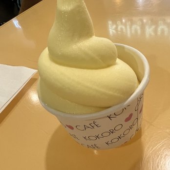 Kokoro Cafe - Small Dole whip (manager gave small cup Dole Whip to make up hollow center) - Desserts Near Me - Honolulu, Hawaii Kokoro Cafe - Small Dole whip (manager gave small cup Dole Whip to make up hollow center) - Desserts Near Me - Honolulu, Hawaii
