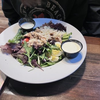 The RailYard - Grilled chicken salad - New American Near Me - Bluefield, West Virginia The RailYard - Grilled chicken salad - New American Near Me - Bluefield, West Virginia