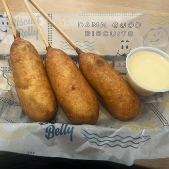 Biscuit Belly - Pancake Corndogs - Breakfast & Brunch Near Me - Charlotte, North Carolina