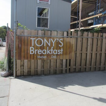 Tony's Breakfast - sign on the wall near front door - American Near Me - Washington, DC, District of Columbia Tony's Breakfast - sign on the wall near front door - American Near Me - Washington, DC, District of Columbia