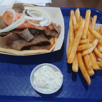 Jj's Gyros - Gyros and Seasoned Fries $8. - Mediterranean Near Me - Phoenix, Arizona Jj's Gyros - Gyros and Seasoned Fries $8. - Mediterranean Near Me - Phoenix, Arizona