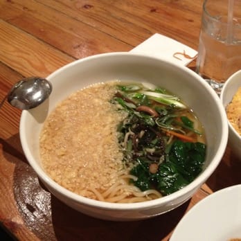 Fukada - Hot udon with both toppings - Japanese Near Me - Irvine, California