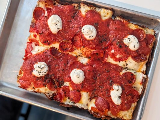 Ghost Box Pizza by Stem Ciders by null