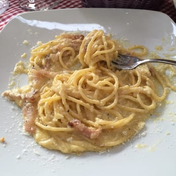 Hostaria Pantheon - Spaghetti al carbonara - Italian Near Me - Rome, RM Hostaria Pantheon - Spaghetti al carbonara - Italian Near Me - Rome, RM