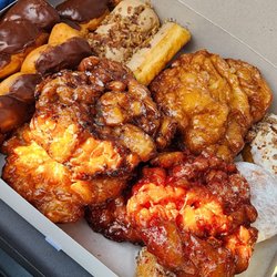 Heavenly Donuts - Every type of fritter they have!