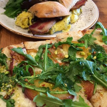 Rustic Root - Egg sandwich and pizza (brunch menu) - New American Near Me - Woodbury, New York Rustic Root - Egg sandwich and pizza (brunch menu) - New American Near Me - Woodbury, New York
