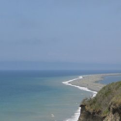 Dungeness Recreation Area - View of the spit and The Strait of Juan De Fuca