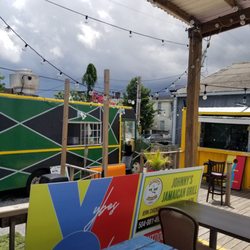Johnny's Jamaican Grill - View from seating area