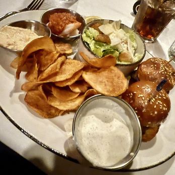Harry & Izzy's - Parlay meal filet sliders, Caesar salad, chips with French onion dip, and shrimp cocktail. - Steakhouses Near Me - Indianapolis, Indiana