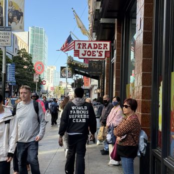 Trader Joe's - Looks so small from the outside, but it's huge once you get inside - Grocery Near Me - San Francisco, California Trader Joe's - Looks so small from the outside, but it's huge once you get inside - Grocery Near Me - San Francisco, California