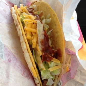 Taco Bell - Cheesy Gordita crunch - Fast Food Near Me - Corning, California