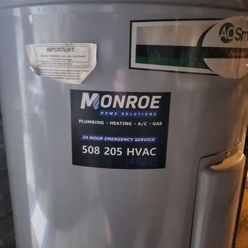 Monroe Home Solutions - Tags on everything, but nothing they worked on. - Plumbing Near Me - Clinton, Massachusetts